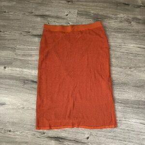 Calvin Klein Knit Midi Skirt